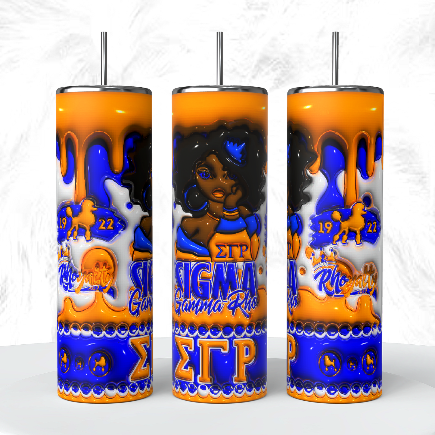 Sorority Fraternity Tumbler Design