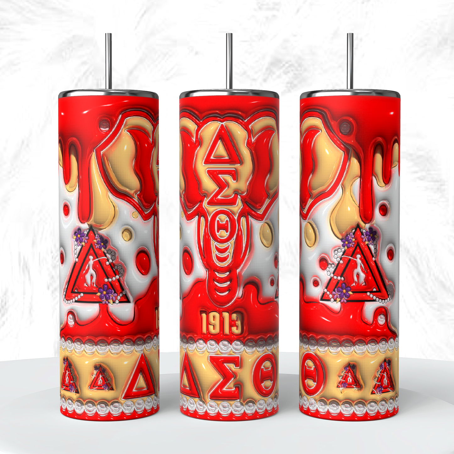 Sorority Fraternity Tumbler Design