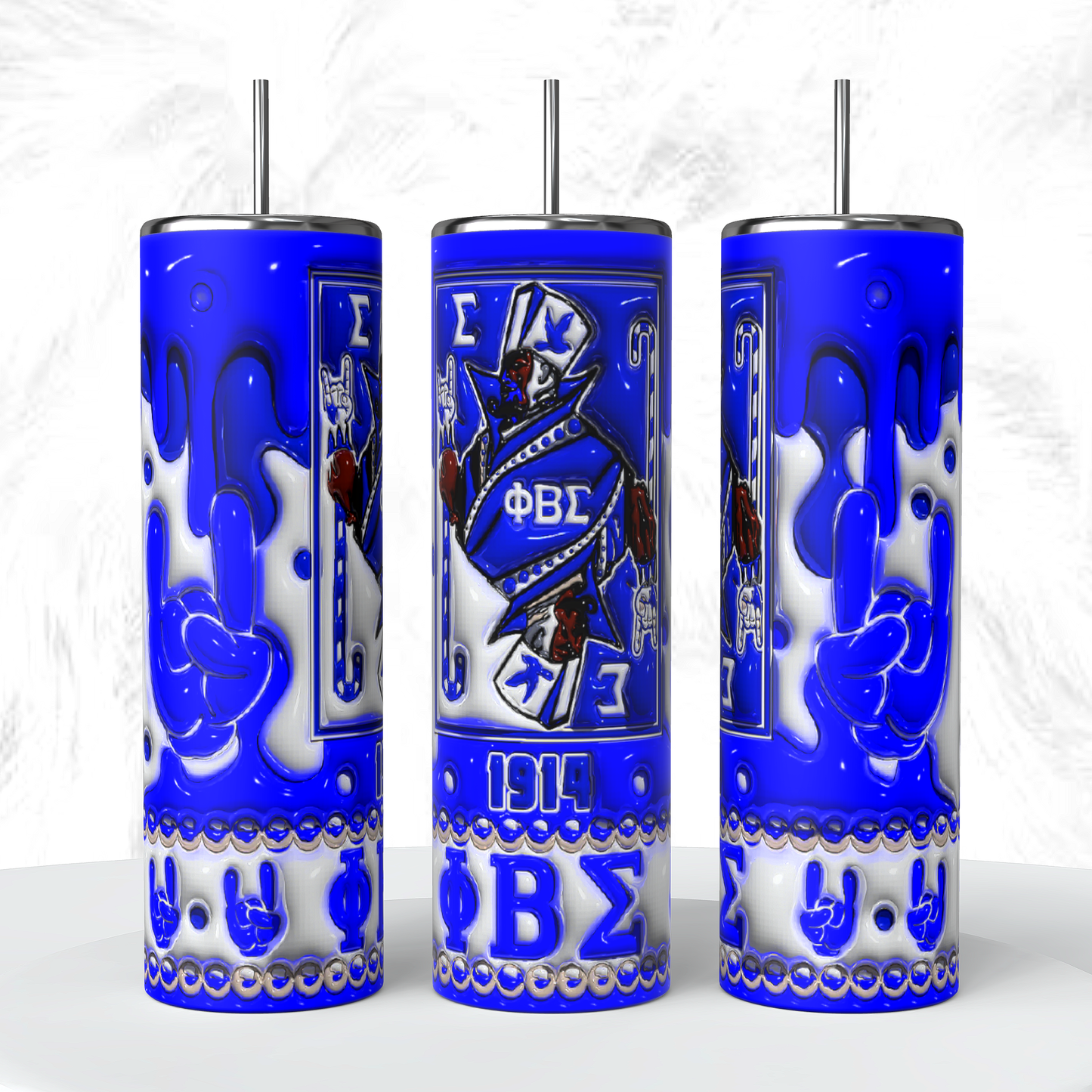 Sorority Fraternity Tumbler Design
