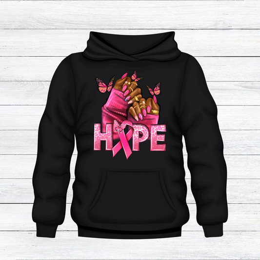 Hope Breast Cancer Hoodie